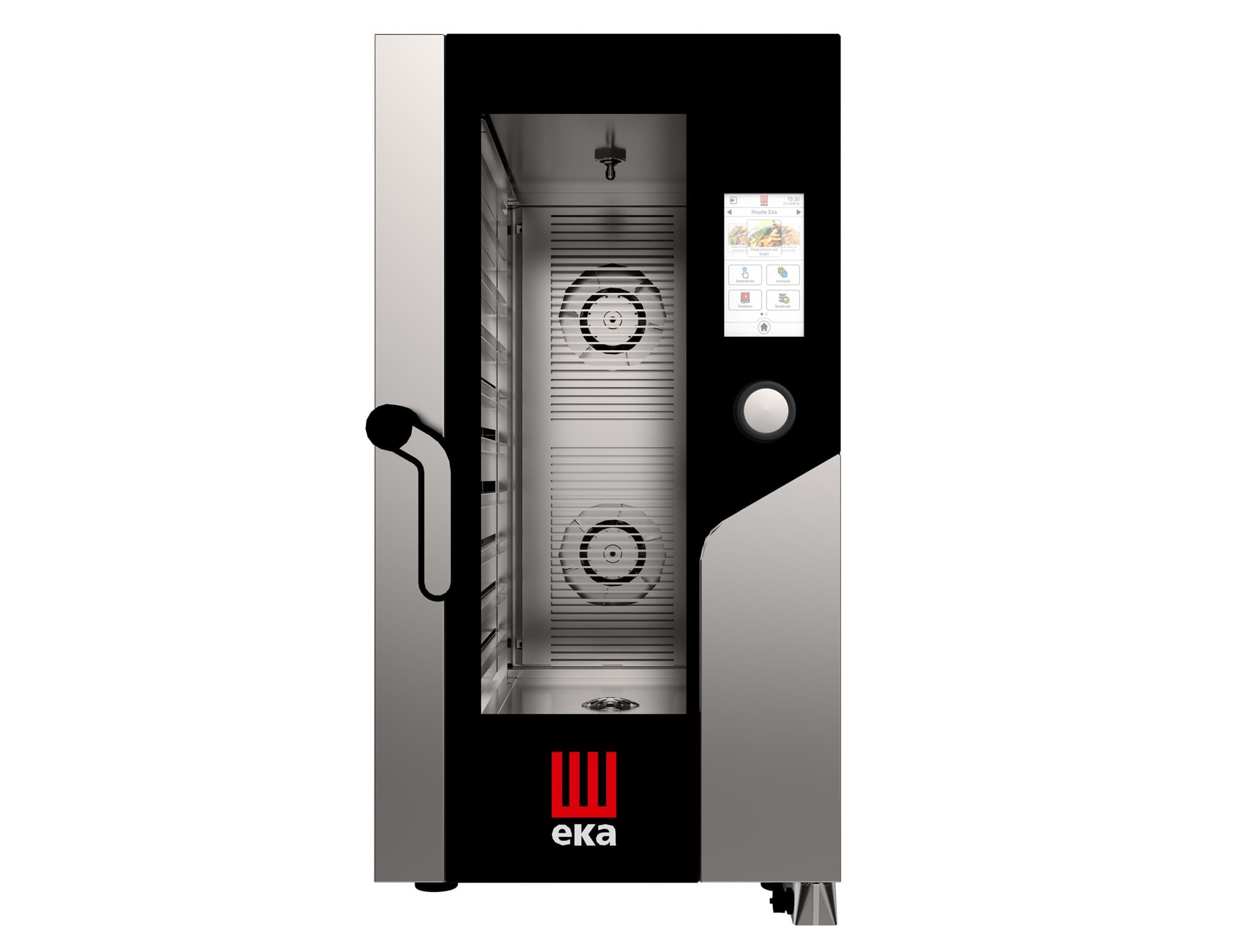 EKA MILLENNIAL SERİSİ ELEKTRİKLİ KOMPAKT KONVEKSİYON FIRIN DOKUNMATİK KONTROL - MKF 1011 C TS resmi